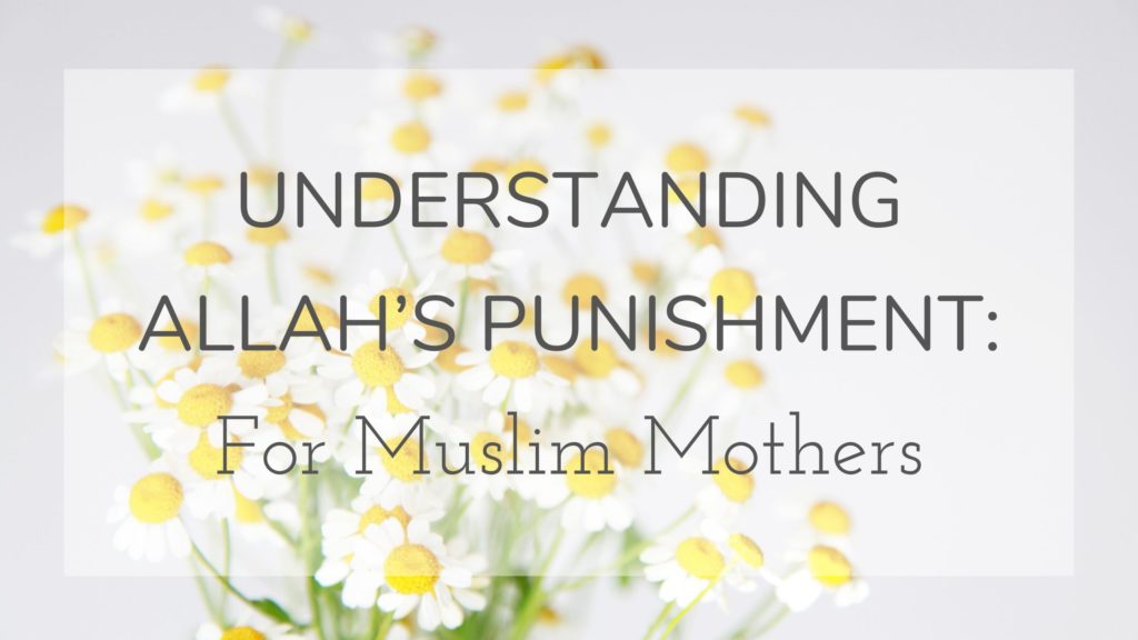 Understanding Allah's punishment - title amongst yellow flowers