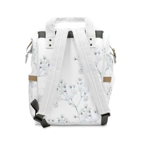 Floral Diaper Bag - Backpack for Moms - Image 2