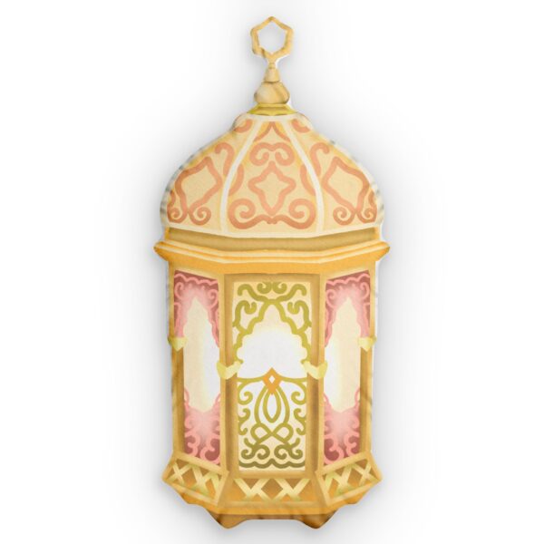 Ramadan Decoration - Lantern Shaped Pillow – Home Décor